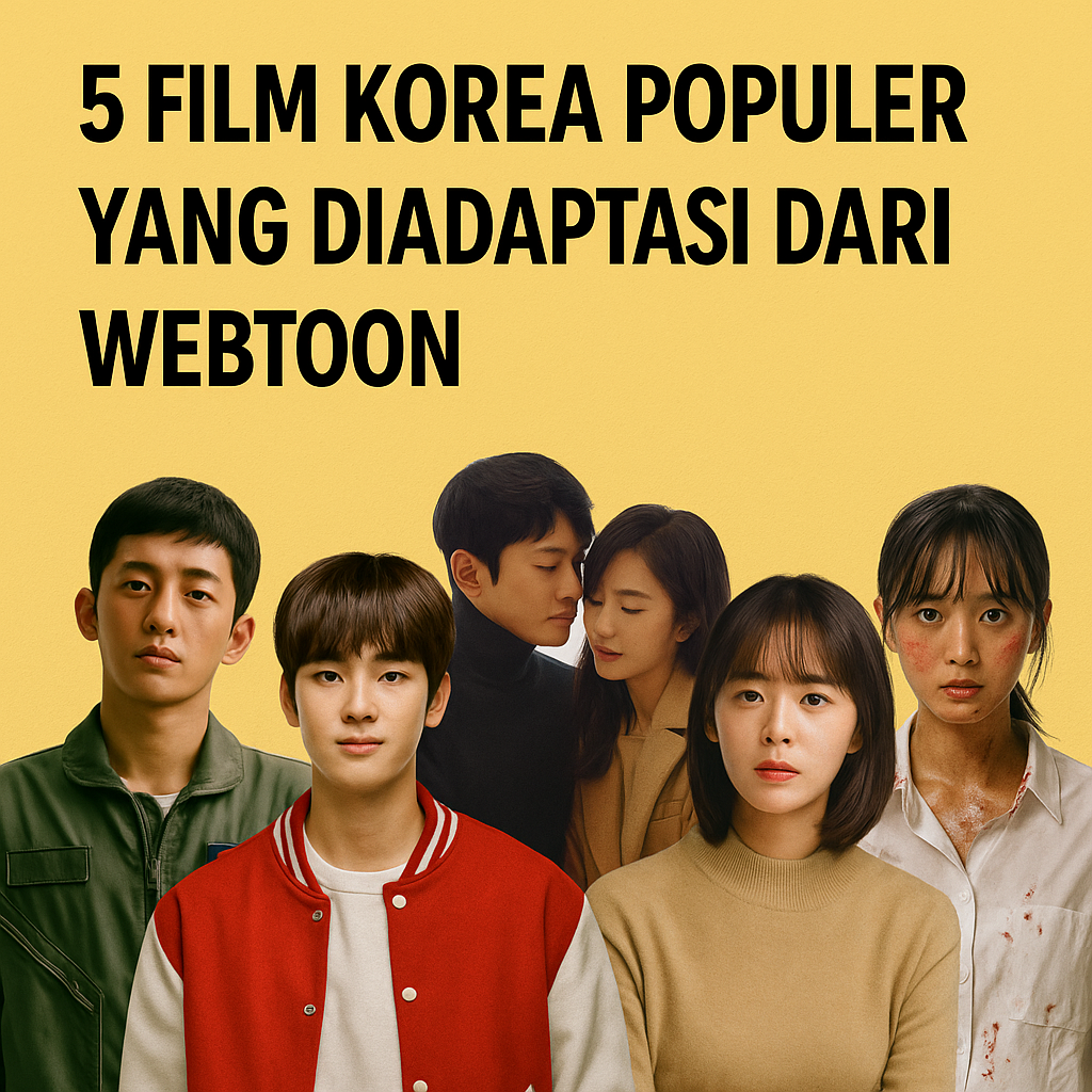 5 Film Korea Populer yang Diadaptasi dari Webtoon