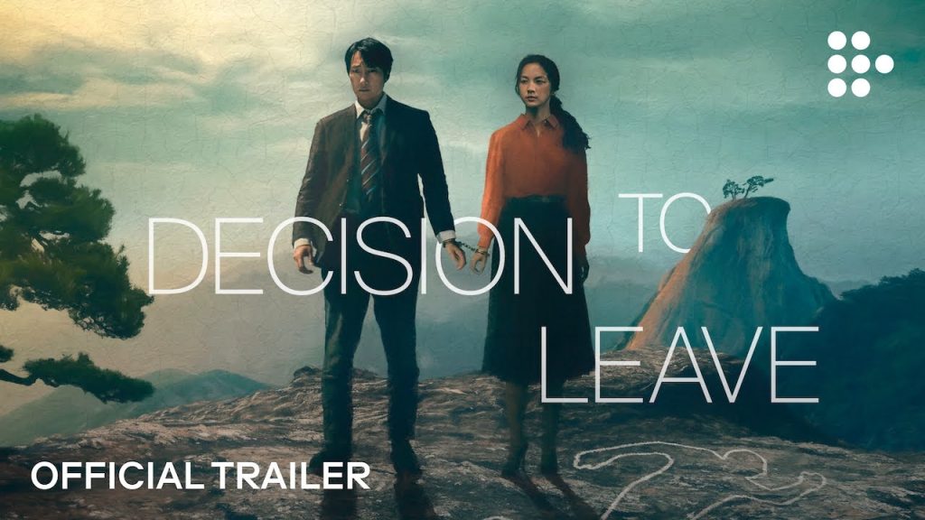 Poster film Korea Decision to Leave (2022) karya Park Chan-wook, kisah detektif yang jatuh cinta dengan tersangka kasus pembunuhan.