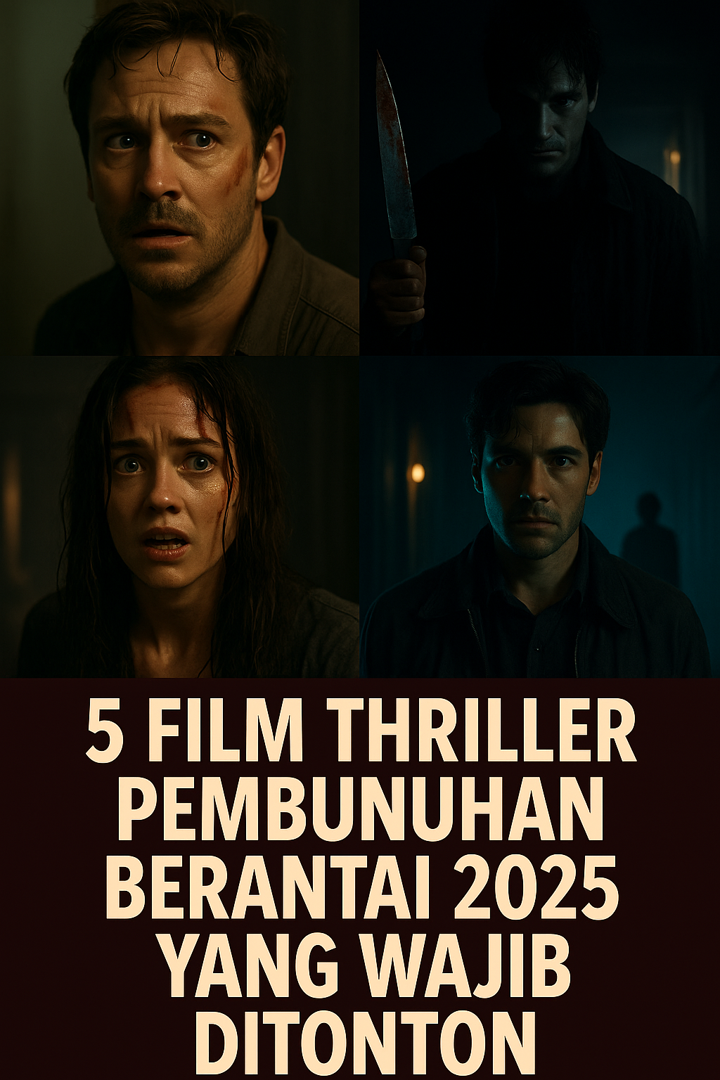 5 Film Thriller Pembunuhan Berantai 2025 yang Wajib Ditonton