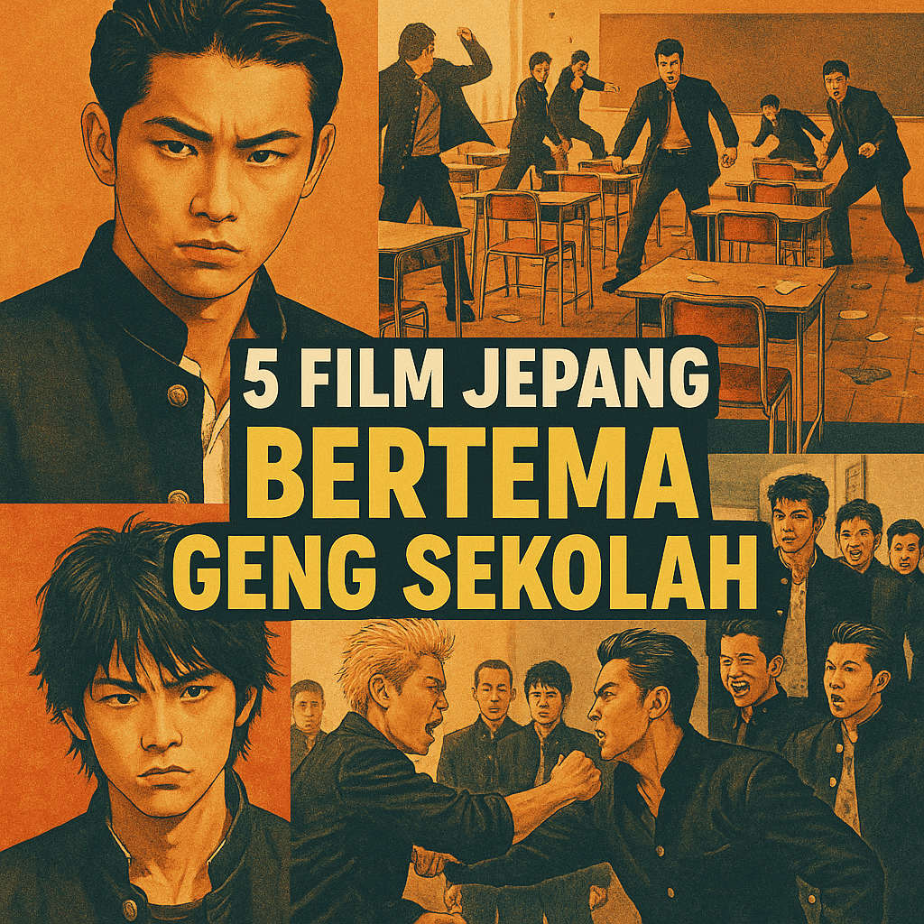 5 Film Jepang Bertema Geng Sekolah yang Wajib Ditonton