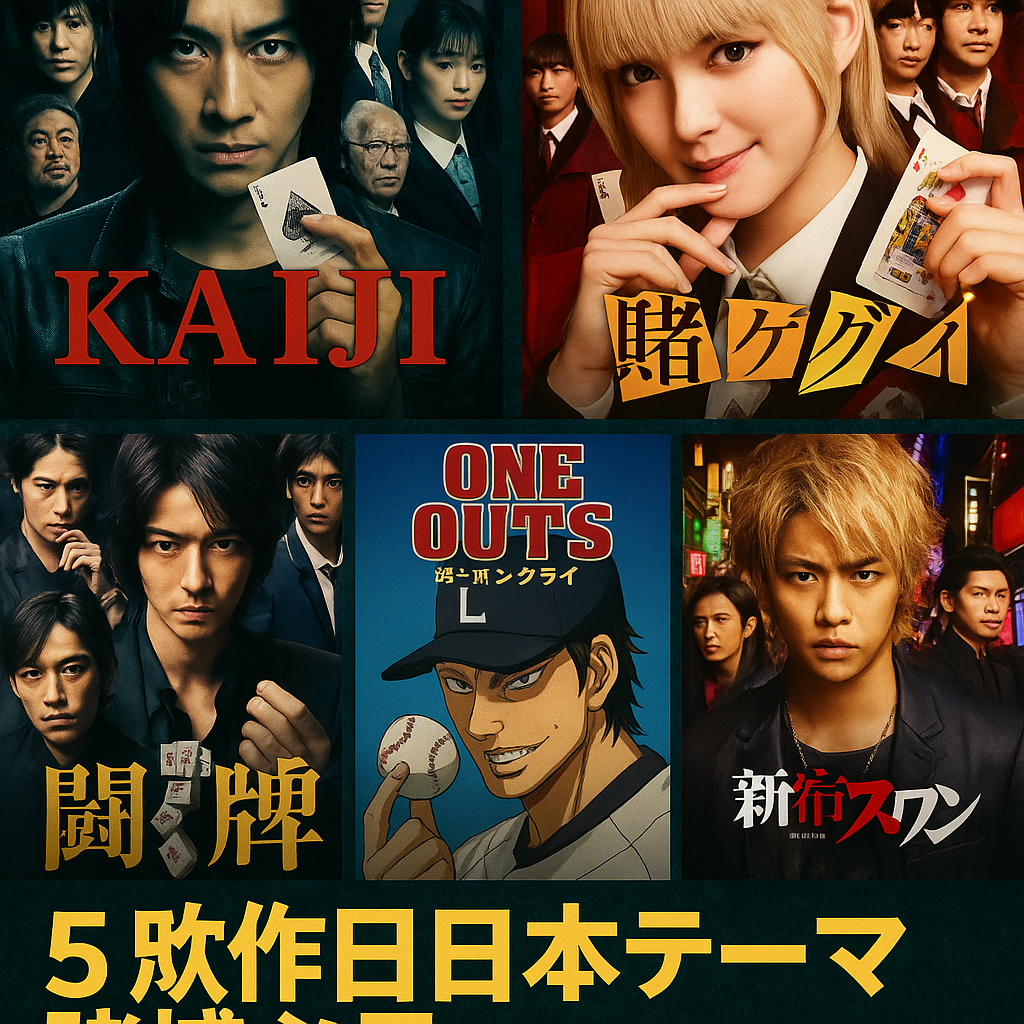 5 Film Jepang Bertema Judi yang Wajib Ditonton