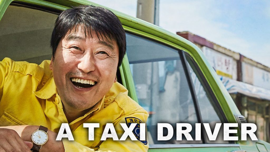 Poster film Korea A Taxi Driver 2017 yang mengangkat kisah nyata Pemberontakan Gwangju 1980.