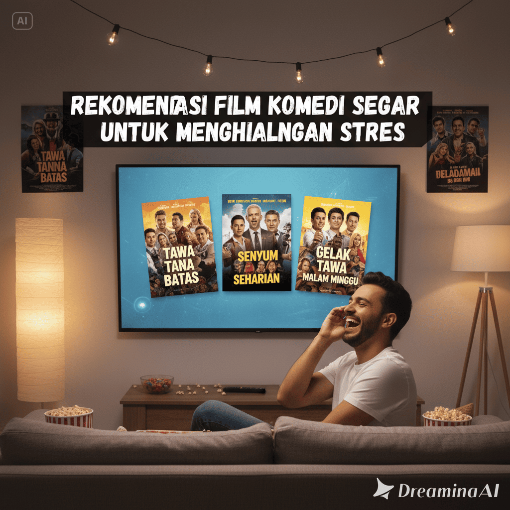 Rekomendasi Film Komedi Segar untuk Menghilangkan Stres